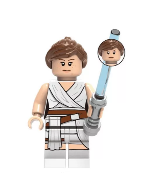 Rey (The Rise of Skywalker) - building block toy figure