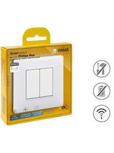 Vimar Philips HUE compatible switch, White
