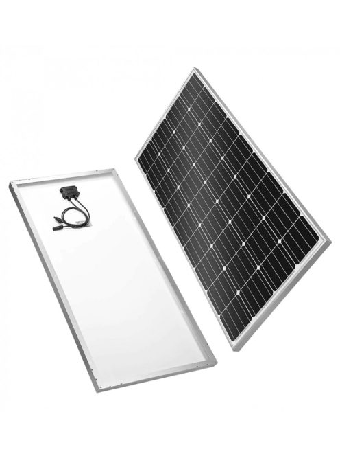 Solar system, 100W solar panel, 10A charger, cabels