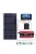 Solar system, 100W solar panel,2000W inverter, 30A charger 