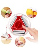 Hámozó több funkciós, gyümölcs, zöldség hámozó, szeletelő 3:1 ben