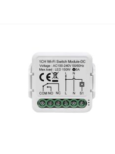 Tuya 1 ch Wifi Switch Module-DC