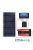 Solar system, 30W solar panel,1000W inverter, 10A charger 