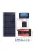 Napelem rendszer,18V 30W napelem, 1000W inverter, 12V/24V 10A töltésvezérlő