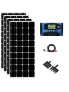 Solar system, 400W solar panel, 60A Hybrid MPPTcharger 