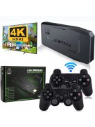 4K HD Video Game Console 2.4G Double Wireless Controller For PS1/FC/GBA Retro 32GB
