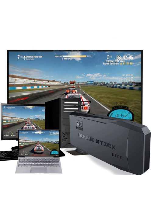 4K HD Video Game Console 2.4G Double Wireless Controller For PS1/FC/GBA Retro TV Dendy Game Console 10000 Games Stick