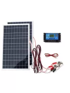 Solar system, 60W solar panel, 30A charger, cabels