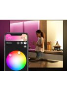 Philips Hue white & colour Ambient Lightstrip Plus 2 m Base, Dimmable, 16 Million Colours, controllable via app, compatible with Amazon Alexa 