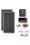OFF GRID Solar system, 900W 450W solar panel, 5000W inverter, 100A Hybrid MPPT charger black, 12V battery