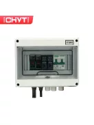 OFF GRID Solar system, 900W 450W solar panel, 5000W inverter, 100A Hybrid MPPT charger black, 12V battery