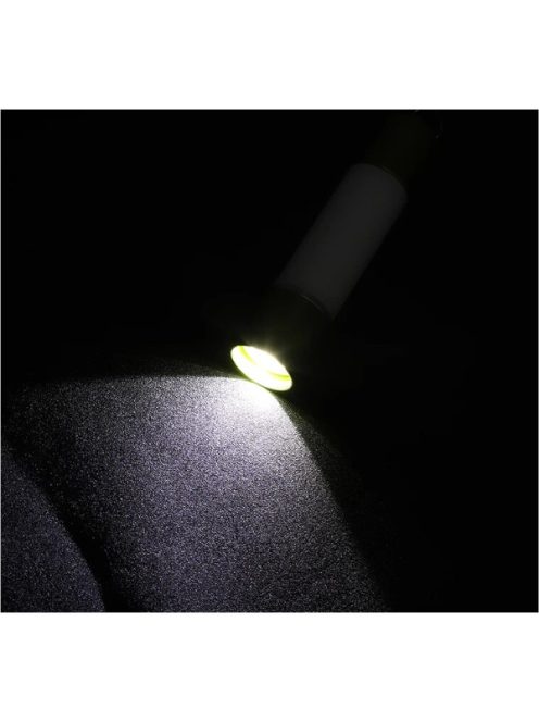 Outdoor Camping LED Flashlight - Black