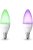 Philips Hue White & Color Ambiance E14 LED candle double pack, dimmable,
