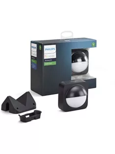   Philips Hue Mozgásérzékelő kültéri használatra, beépített nappali érzékelő, fekete.
