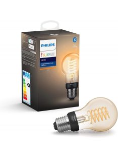   Philips Hue White A60 E27 LED filament vintage dimmelhető melegfehér bluetooth csatlakozással