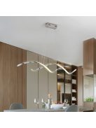 Modern LED függőlámpa króm színben
