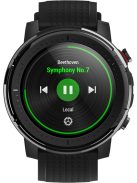 Amazfit Stratos 3 okosóra, fekete