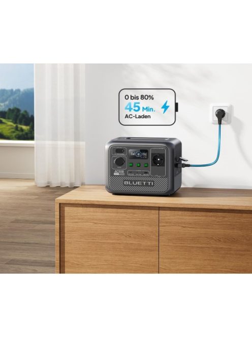 Bluetti AC50B 700W Solar Generator 1400/700W 259200mAh, 960Wh Portable Power Station