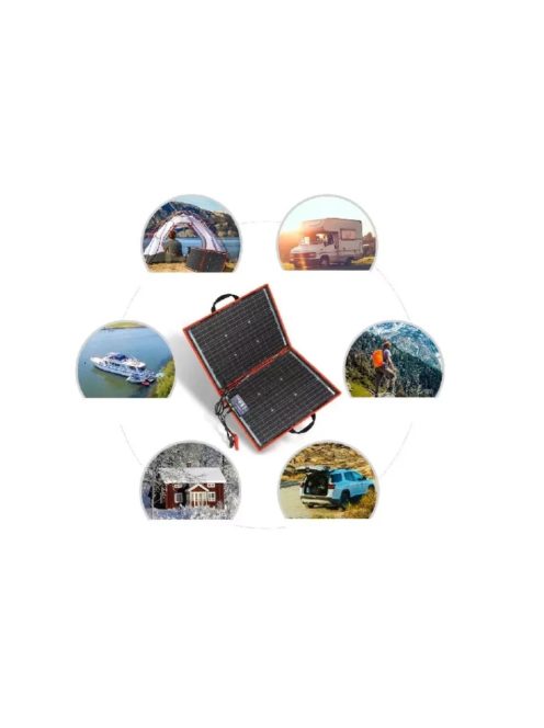 BLUETTI AC70P töltőállomás, szolár generátor 2000W/1000W, hordozható erőmű 100W hordozható napelemmel