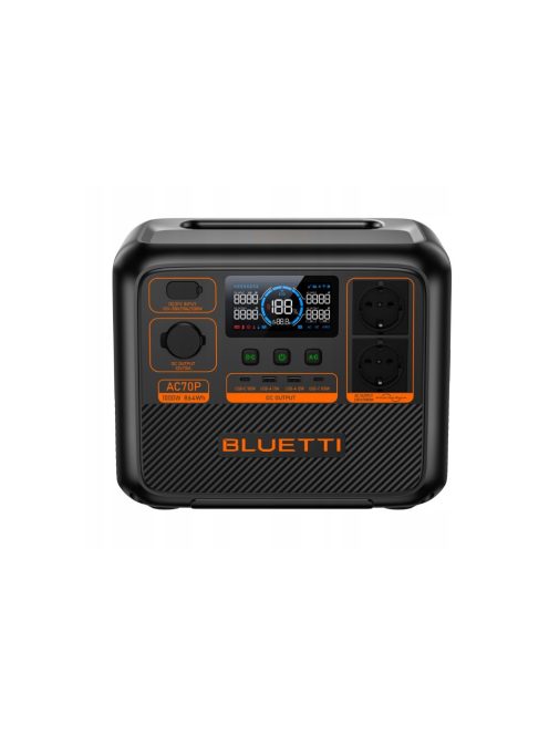 Bluetti AC70P 1000W Portable Power Station
