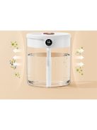 Cool Mist Humidifier H2o Air Humidifier 2L Large Capacity Double Nozzle with LCD Humidity Display Essential Oil Diffuser 