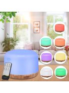 Ultrahangos párásító és illóolaj diffúzor, távirányítóval, időzítő funkcióval, hangulatvilágítással