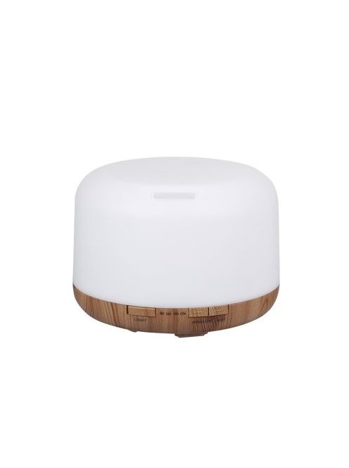 Ultrahangos párásító és illóolaj diffúzor, távirányítóval, időzítő funkcióval, hangulatvilágítással