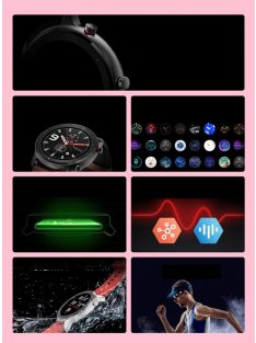 Amazfit GTR 42mm okosóra nőknek GPS holdfény fehér 