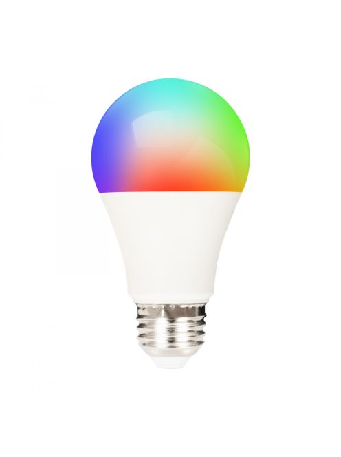 Tuya WiFi compatible RGB+CCT color and white smart LED bulb E27 14W
