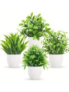 Művirág szett, 4 darabos,  17 cm