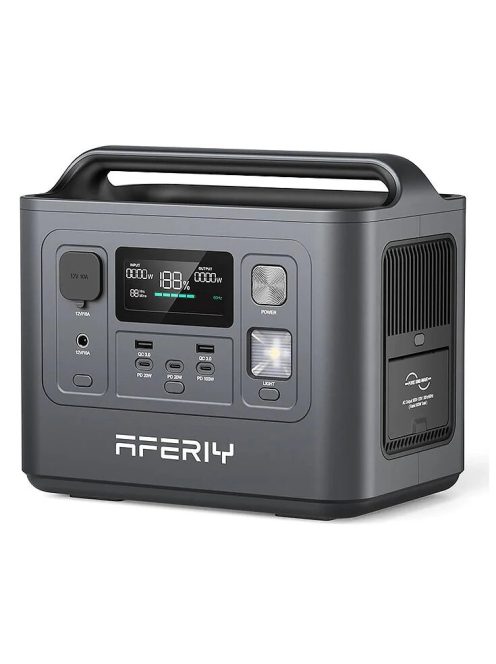 1600W töltőállomás, szolár generátor, hordozható erőmű Aferiy P010