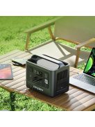 1600W töltőállomás, szolár generátor, hordozható erőmű 100W napelem szett, Aferiy P010