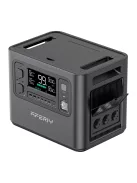 4800W töltőállomás, szolár generátor, hordozható erőmű + 400W napelem Aferiy P210, Dokio