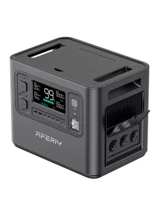   4800W töltőállomás, szolár generátor, hordozható erőmű + 400W napelem Aferiy P210, Dokio