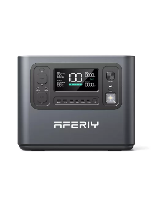 4800W töltőállomás, szolár generátor, hordozható erőmű + 400W napelem Aferiy P210, Dokio