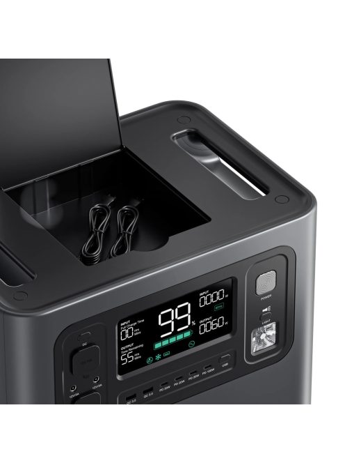 4000W töltőállomás, szolár generátor, hordozható erőmű Aferiy P210