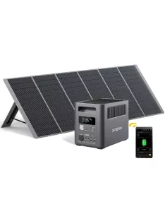   Aferiy P180 Pro 1800W töltőállomás, szolár generátor, hordozható erőmű + 400W hordozható napelem