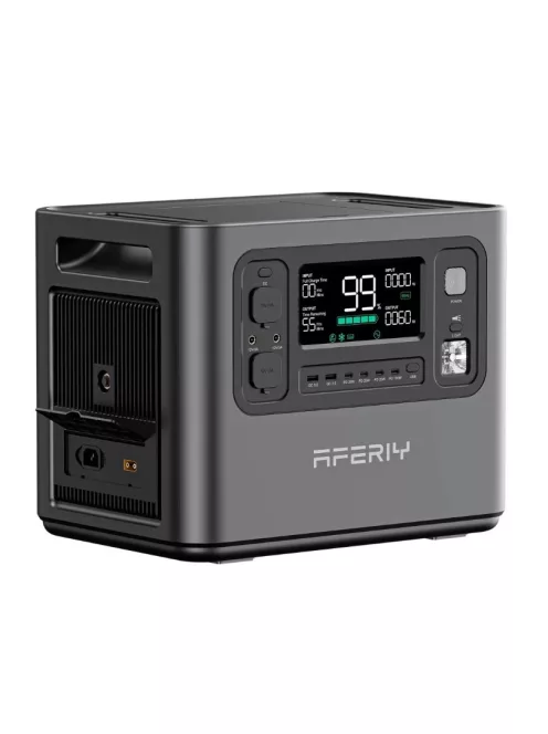 Aferiy P280 5600W / 2800W töltőállomás, szolár generátor, hordozható erőmű