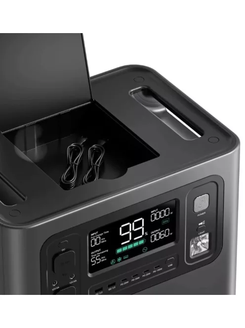 Aferiy P280 5600W / 2800W töltőállomás, szolár generátor, hordozható erőmű