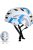 Automoness Skate helmet, white-blue L/56-59