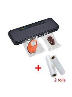   Automatic Vacuum Sealer Packer Vacuum Air Sealing Packing Machine For Food Preservation Dry, Wet, Soft Food with Free 10pcs Bags