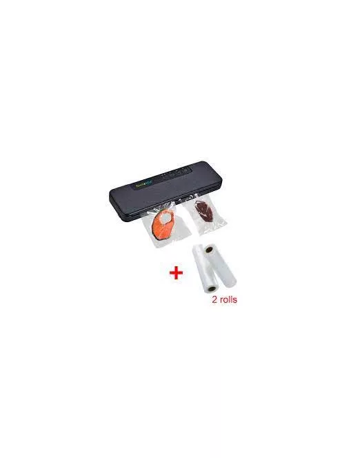 Automatic Vacuum Sealer Packer Vacuum Air Sealing Packing Machine For Food Preservation Dry, Wet, Soft Food with Free 10pcs Bags