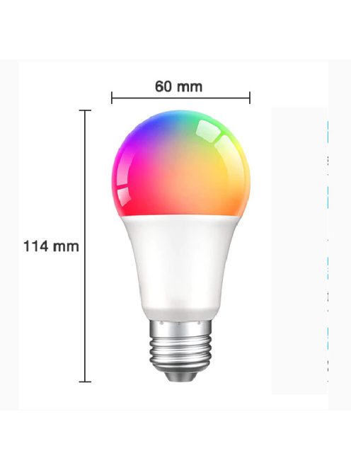 Tuya Zigbee 3.0 Smart Light Bulb GB+WW+CW E27 9W Smart Home Led Lamp 