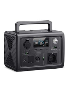   BLUETTI EB3A töltőállomás, szolár generátor 600W / 1200W , 268Wh hordozható erőmű