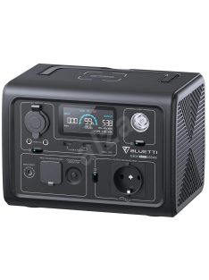   BLUETTI EB3A töltőállomás, szolár generátor 600W / 1200W , 268Wh hordozható erőmű