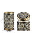 Aromaterápiás illóolaj diffúzor, éjszakai fénnyel FÉM design