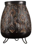 Night Light Vintage Wrought Iron Carved Lantern Night Light