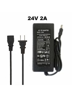   24V 2A Tápegység LED tápegység DC 5.5, Hálózati adapter