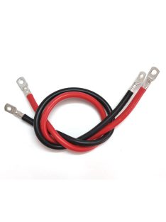 Battery cable 2 AWG, 35mm2, super soft silicon, 0,4m