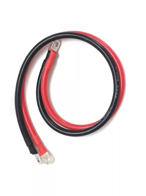 Battery cable 2 AWG, 35mm2, super soft silicon, 0,4m